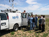 Perryton students visit S-Pol.  Students tour the UAH MIPS facility. (R.Rilling, 2002-May-14)