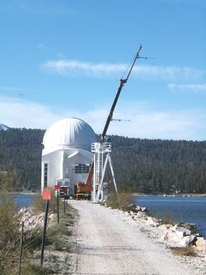 Sonic anemometers at BBSO