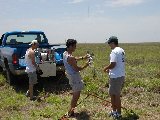 TAOS crew in action.  (J.Pinto, 2002-Jun-12)