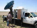 X-Pol radar testing new solar scanning software. (R.Rilling, 2002-May-13)