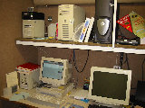 S-Pol layout: DM workstation, gateway, and switched display. (R.Rilling, 2002-May-27)