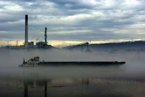 Ohio River barge