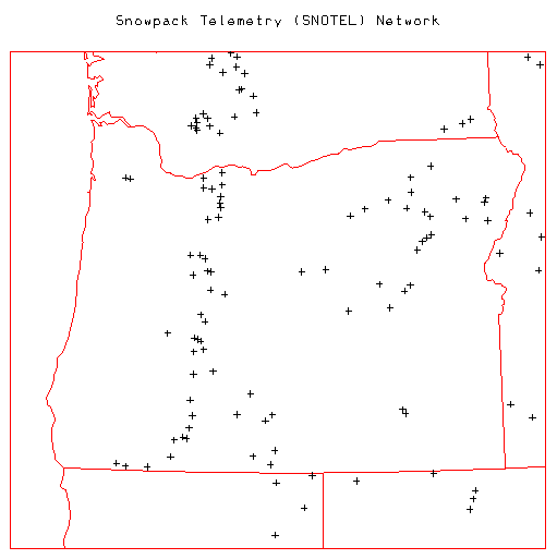 Oregon Hydrometeorological Networks