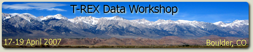 T-REX Data Workshop Header