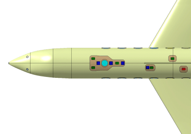 GV Upper fuselage