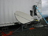 NeTrack/Tachyon satellite wideband installation at S-Pol  (R.Rilling, Nov-2001)
