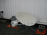NeTrack/Tachyon satellite wideband installation at S-Pol  (R.Rilling, Nov-2001)