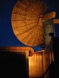 The radar at night. (R.Rilling, Dec-2001)