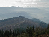 Looking at S-Pol from the northern hilltop (M.Strong, Nov-2001)