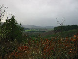 Western Valley as seen from just below S-Pol (R.Rilling, 2001-Dec-01)